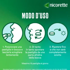 Nicorette Icy 2mg per Smettere di Fumare Gusto Menta, 40 Pastiglie