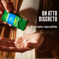 Nicorette Icy 2mg per Smettere di Fumare Gusto Menta, 40 Pastiglie