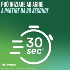 Nicorettequick Spray per smettere di fumare Aroma Menta, 15ml