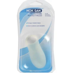 Nok San Protettore Alluce Valgo In Gel Naturale Di Silicone Misura S-M 1 Pezzo