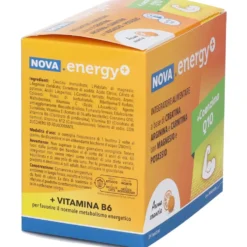 Nova Argentia Nova Energy+ - Integratore alimentare per il supporto energetico, 24 bustine