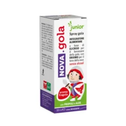 Nova Argentia Nova. Gola Junior Spray per la Gola Bambini alla Fragola, 30ml