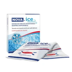 Nova Argentia Nova Ice - Ghiaccio istantaneo per gli ematomi e le distorsioni, 2 pezzi