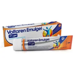 Novartis Voltaren Emulgel 2% Antinfiammatorio Locale Diclofenac per Dolori Muscolari e Dolori Articolari, 60g