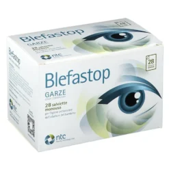 NTC Blefastop Salvietta di Garza per l'igiene Perioculare, 28 salviette