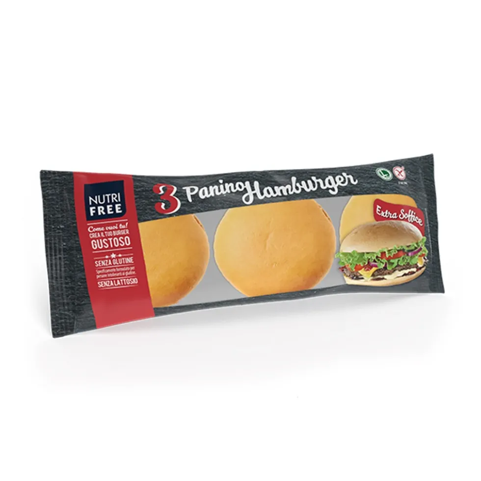 Nt Food Nutrifree - Panino Hamburger, 3 x 36,67g
