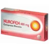 Nurofen 400mg Ibuprofene Antidolorifico Febbre e Influenza, 12 Compresse Rivestite