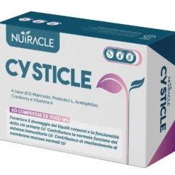 Nutracle Cysticle 1000mg Integratore Vie Urinarie e Difese, 60 Compresse