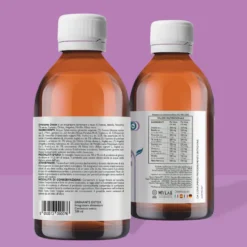 Nutracle Drenante Detox Integratore Drenaggio e Microcircolo Gusto Tè alla Pesca, 200ml
