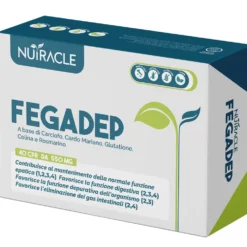 Nutracle FegaDep 550mg Integratore Fegato e Depurazione, 40 Compresse