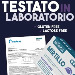 Nutracle Mirtillo Nero 600mg Integratore Microcircolo Drenaggio e Vie Urinarie, 60 Compresse