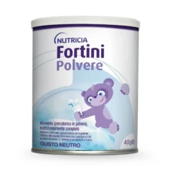 Nutricia Fortini Alimento a Fini Medici Speciali Ipercalorico in Polvere Gusto Neutro, 400g
