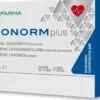 Nutrifarma Ateronorm Plus Integratore alimentare per il metabolismo del colesterolo, 60 compresse
