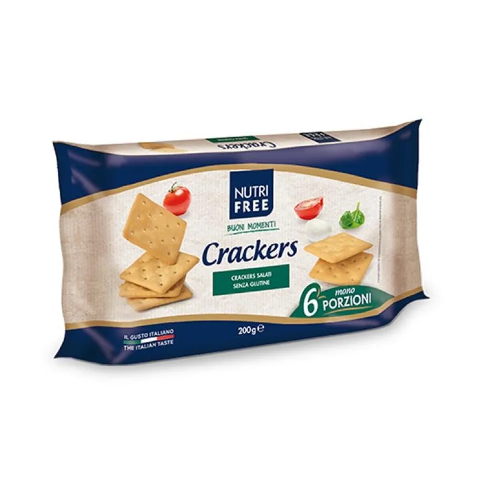 Nutrifree Crackers Senza Glutine 6 Monoporzioni Da 33,4 g