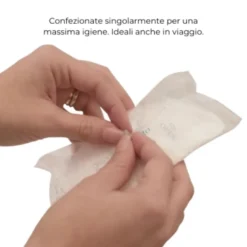 Nuvita Mum - Coppette assorbilatte monouso per le perdite di latte in allattamento, 30 pezzi
