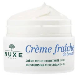 Nuxe Crème Fraiche de Beauté Crema Ricca Idratante 48H Pelli Secche, 50ml