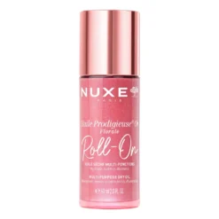 Nuxe Huile Prodigieuse Or Florale Roll-On - Olio secco illuminante per la pelle e i capelli, 60 ml