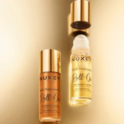 Nuxe Huile Prodigieuse Or Roll-On Olio Idratante Oro Idrata Satina ed Illumina, 60ml