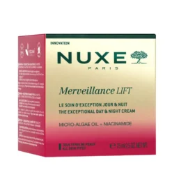 Nuxe Merveillance Lift - Crema viso giorno e notte ad azione anti-rughe e rassodante, 75 ml