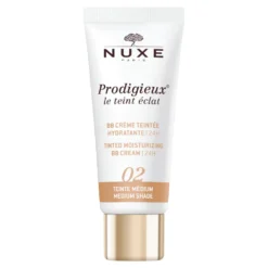 Nuxe Prodigieux Le Teint Eclat - Crema colorata tonalità media per uniformare e illuminare, 30 ml