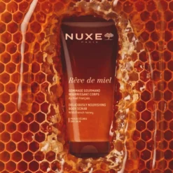 Nuxe Rêve de Miel scrub corpo - Trattamento esfoliante e nutriente per la pelle secca, 200 ml