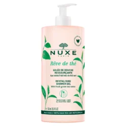 Nuxe Rêve de Thé - Gel doccia rigenerante per detergere e ammorbidire la pelle, 750 ml