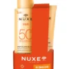 Nuxe Sun Duo - Kit solare per la protezione SPF 50 e la detersione, spray 150 ml e shampoo 100 ml