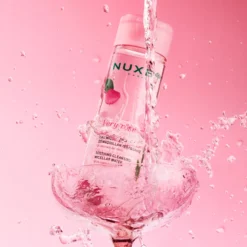 Nuxe Very Rose - Acqua micellare lenitiva per struccare e detergere il viso e gli occhi, 200 ml