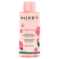 Nuxe Very Rose - Acqua micellare lenitiva per struccare il viso e gli occhi, 750 ml