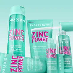 Nuxe Zinc Power Gel detergente purificante per la pelle grassa e acneica, 400 ml