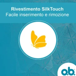 o.b. Assorbenti Interni ProComfort Normal Facili da Applicare e Rimuovere Flusso Medio e Intenso Tamponi Interni Trama Assorbente, 16 pezzi