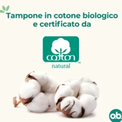 O.B. Organic Super Assorbenti Interni per Flusso Intenso, 16 Pezzi