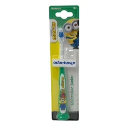 Odontovax Spazzolino Junior 3+ Minions colore Verde, 1 pezzo