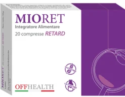 Offhealth Mioret - Integratore per il microcircolo vista e stanchezza, 20 compresse