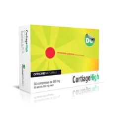 Officine Naturali Cortiage High - Integratore per il rilassamento mentale, 30 compresse 550 mg