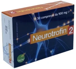 Officine Naturali Neurotrofin-2 - Integratore per memoria e concentrazione, 30 compresse da 900 mg