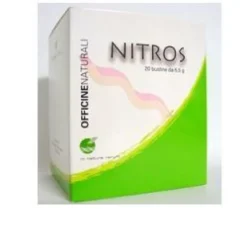 Officine Naturali Nitros - Integratore alimentare per il microcircolo, 20 bustine da 6,5 g