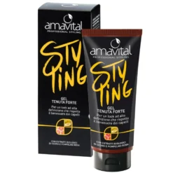 Oficine Cleman Amavital - Styling Gel Capelli Tenuta Forte, 200ml