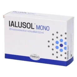 Omega Ialusol Mono Gocce Oculari Dispositivo Medico 20 Flaconcini Da 0,5 ml