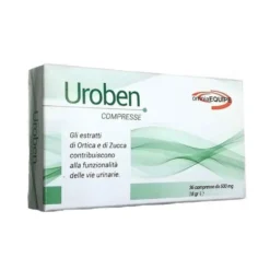 Omniaequipe Uroben integratore alimentare - Supporto per la prostata e le vie urinarie, 36 compresse