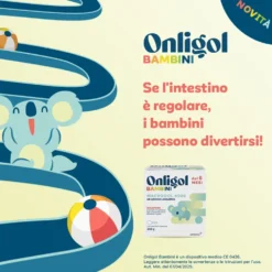 Onligol Bambini Dispositivo Medico Macrogol 4000 ad Azione Lassativa, 200g