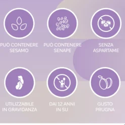 Onligol Fibre Integratore Transito Intestinale Gusto Prugna, 20 Bustine