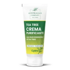 Optima Naturals Australian Company Tea Tree - Crema Idratante Purificante, 100ml
