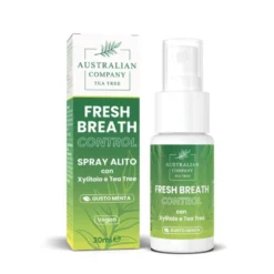 Optima Naturals Australian Company Tea Tree Fresh Breath Control Spray controllo dell'Alito, 30ml