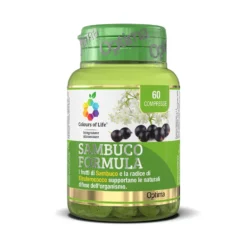 Optima Naturals Colours Of Life - Sambuco Formula Integratore, 60 Capsule
