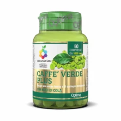 Optima Naturals Colours of Life Caffè Verde Plus - Integratore per il metabolismo, 60 compresse
