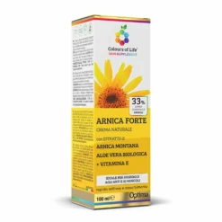 Optima Naturals Colours of Life Arnica Forte - Crema per i dolori muscolari e articolari, 100 ml