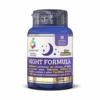 Optima Naturals Colours Of Life - Night Formula Integratore, 30 Capsule