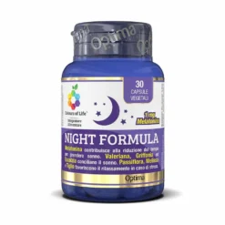 Optima Naturals Colours Of Life - Night Formula Integratore, 30 Capsule