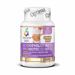 Optima Naturals Colours Of Life - Acidophilus Bifido Complex e Zinco, 60 Capsule